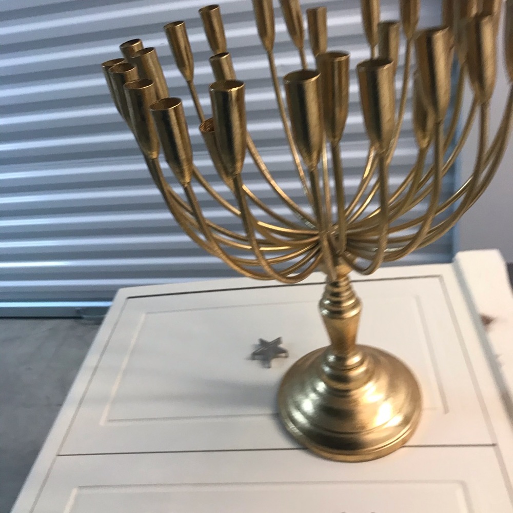 Candelabra gold new